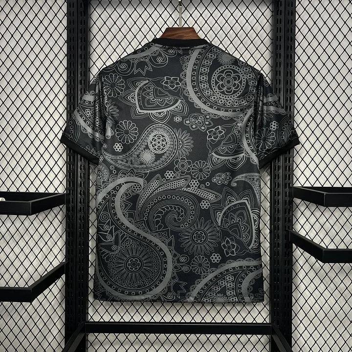 Maillot foot FC Barcelone noir concept 2024 2025