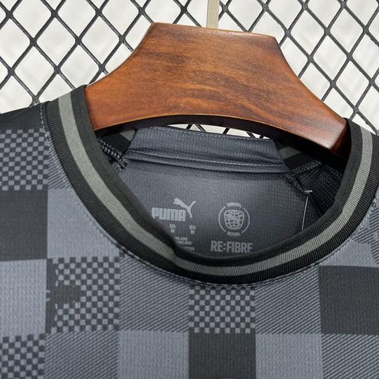 Maillot City foot noir concept Louis Vuitton 2024 2025