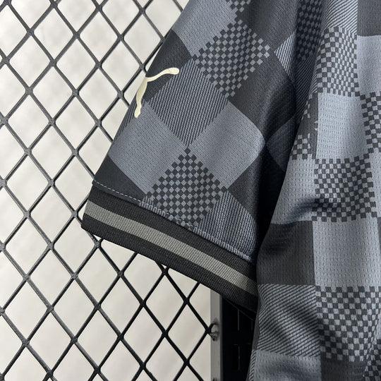 Maillot City foot noir concept Louis Vuitton 2024 2025