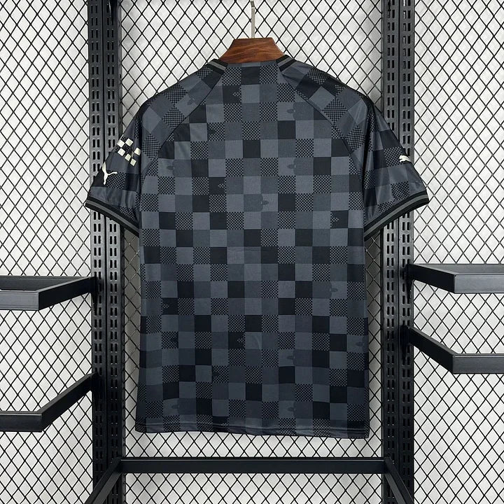 Maillot City foot noir concept Louis Vuitton 2024 2025